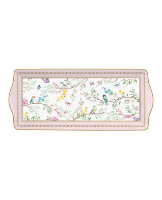 Platou din portelan, 35x15 cm, Birds Melody - SIMONA'S COOKSHOP